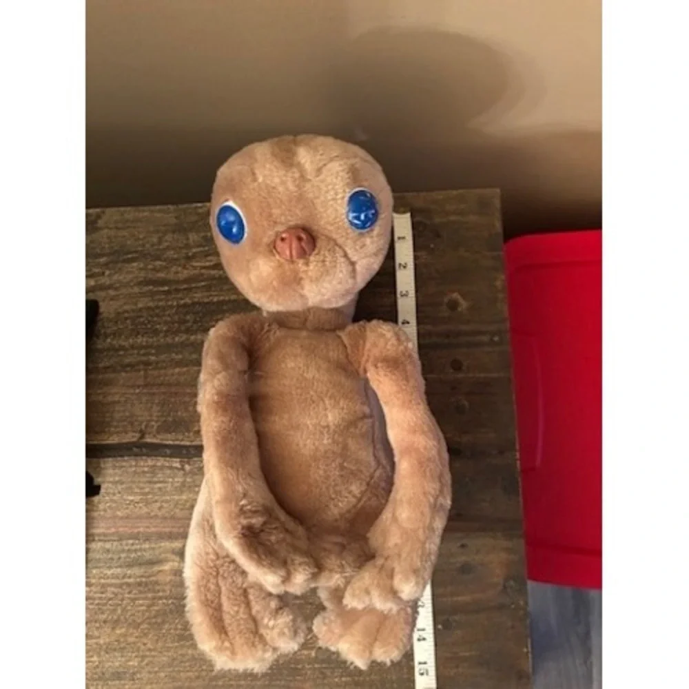 VINTAGE 1982‎ E.T. the Extra-Terrestrial Plush Doll Produced by Showtime/Kamar